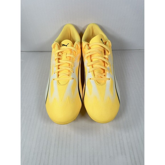 Puma Ultra Play FG/AG Soccer Cleats Yellow White Black Men’s Size 12 107423-04 main image 6